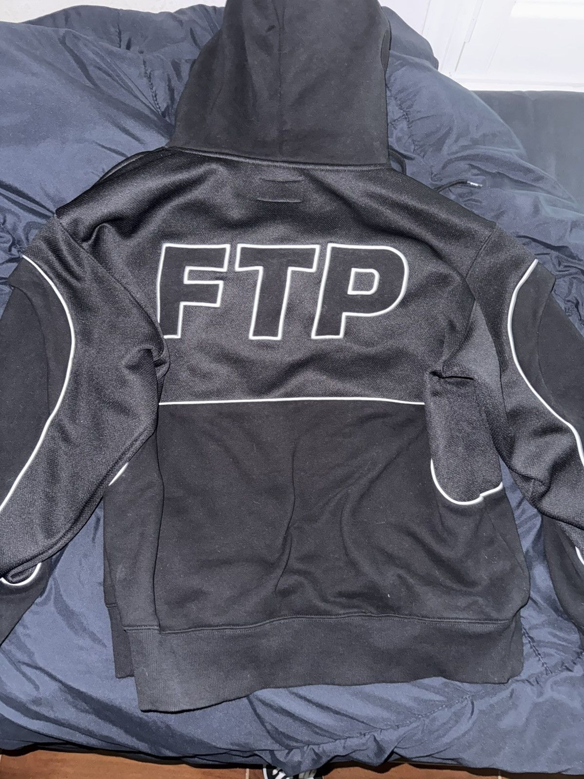 Fuck The Population FTP Mesh Piping Hoodie Large Size US L / EU 52-54 / 3 - 2 Thumbnail
