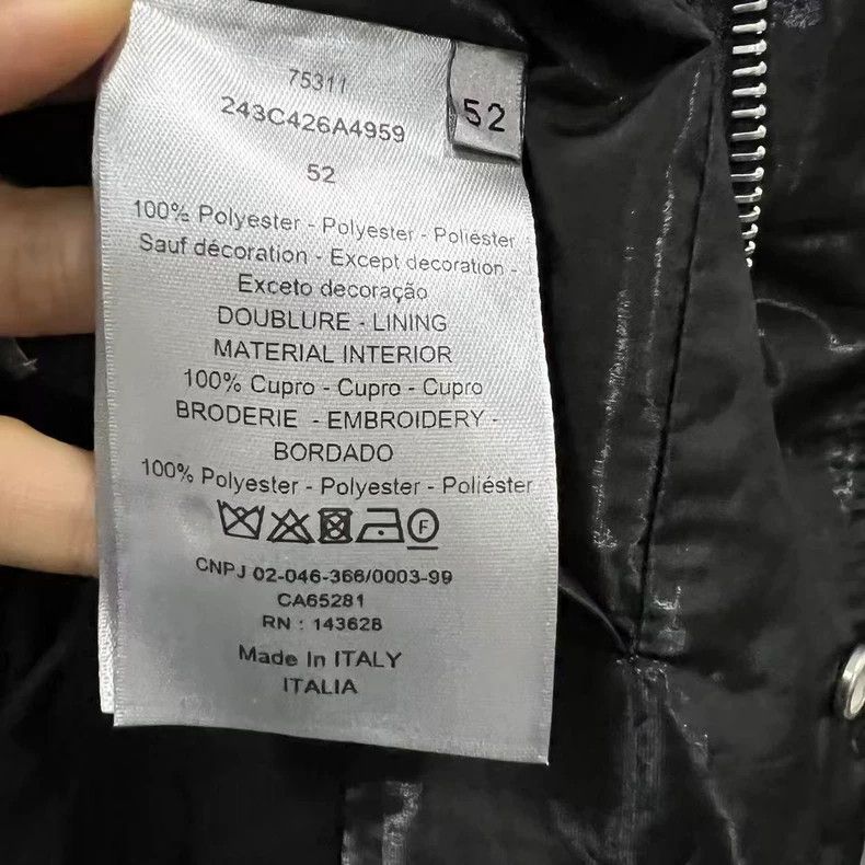 Dior Dior Black embroidered jacket 2502-Nextarrow Size US L / EU 52-54 / 3 - 4 Thumbnail
