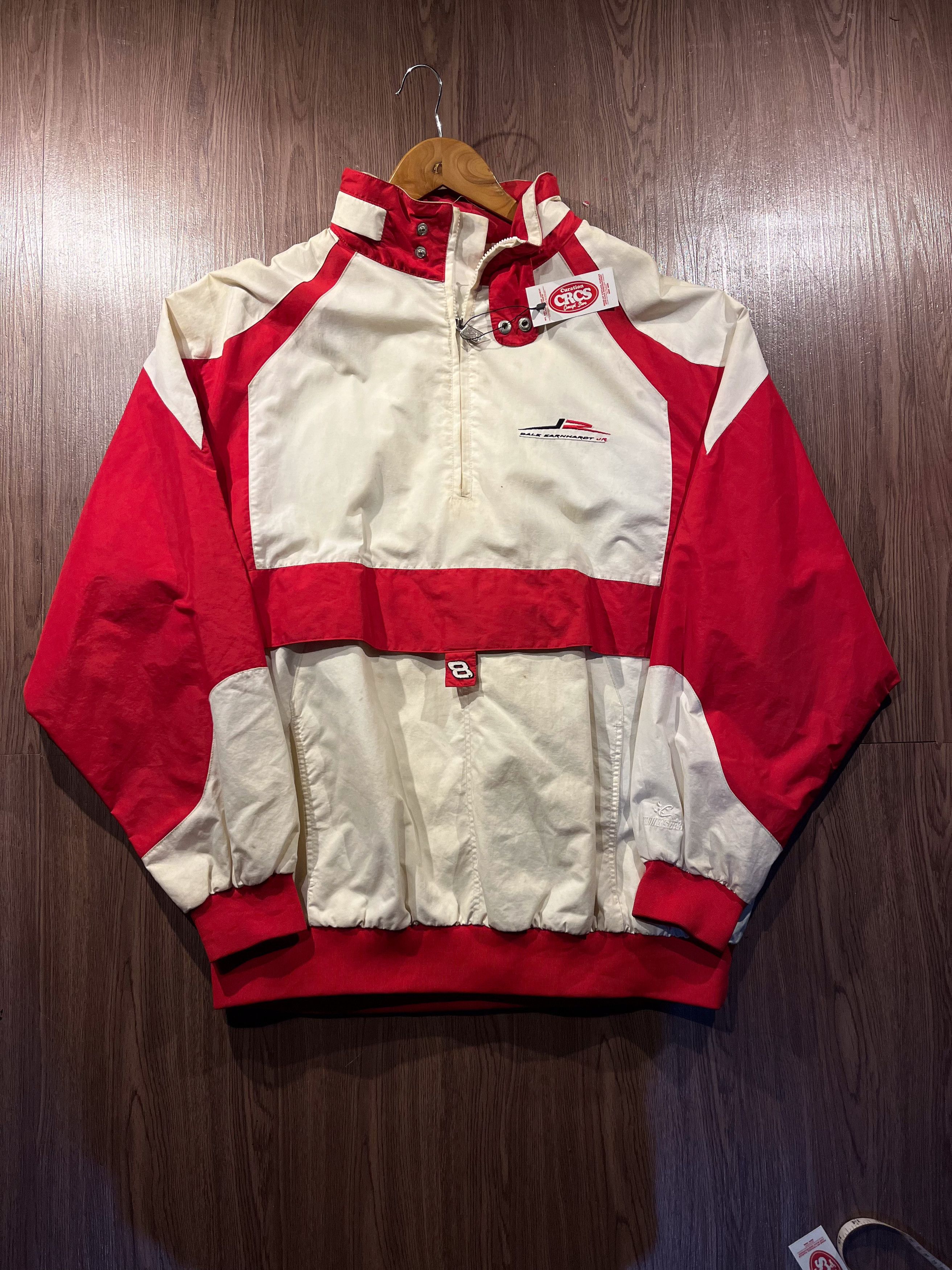 NASCAR NASCAR Dale Earnhardt #8 Half zip Anorak Jacket Size US XL / EU 56 / 4 - 1 Thumbnail