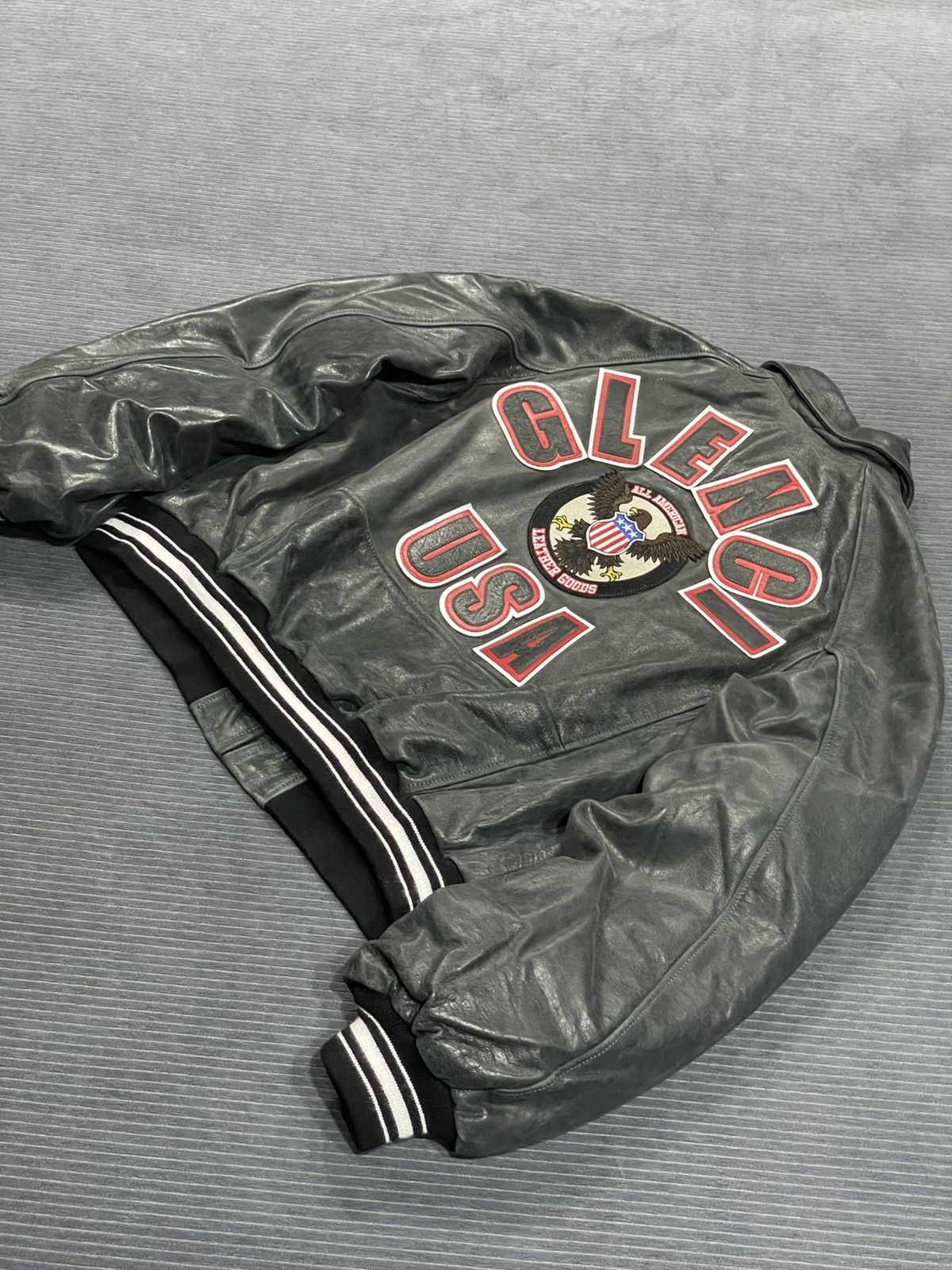 The GV Gallery GV Gallery Varsity Leather Jacket Size US L / EU 52-54 / 3 - 6 Thumbnail