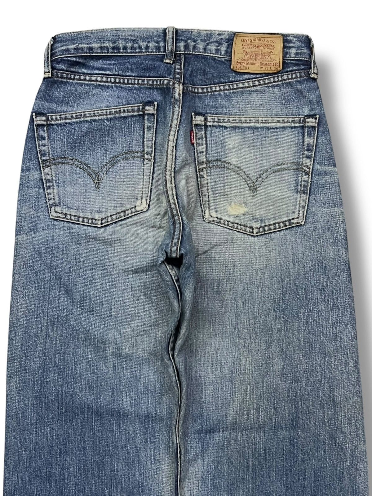 Baggy Vintage 90s Levi’s 504 japan - Faded Wash, Distressed