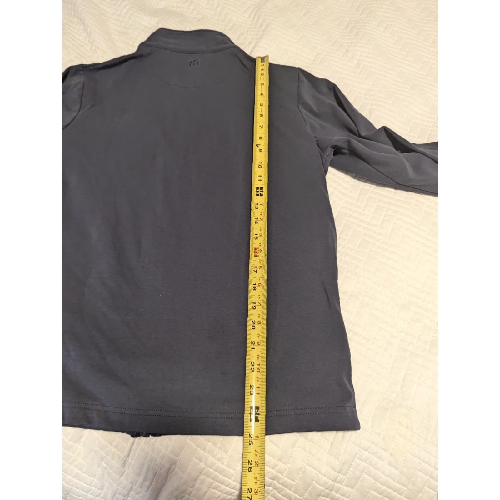 TravisMathew Travis Mathew Jacket Mens Small Gray Full Zip Long Sleeve Golf Windbreaker Size US S / EU 44-46 / 1 - 6 Thumbnail