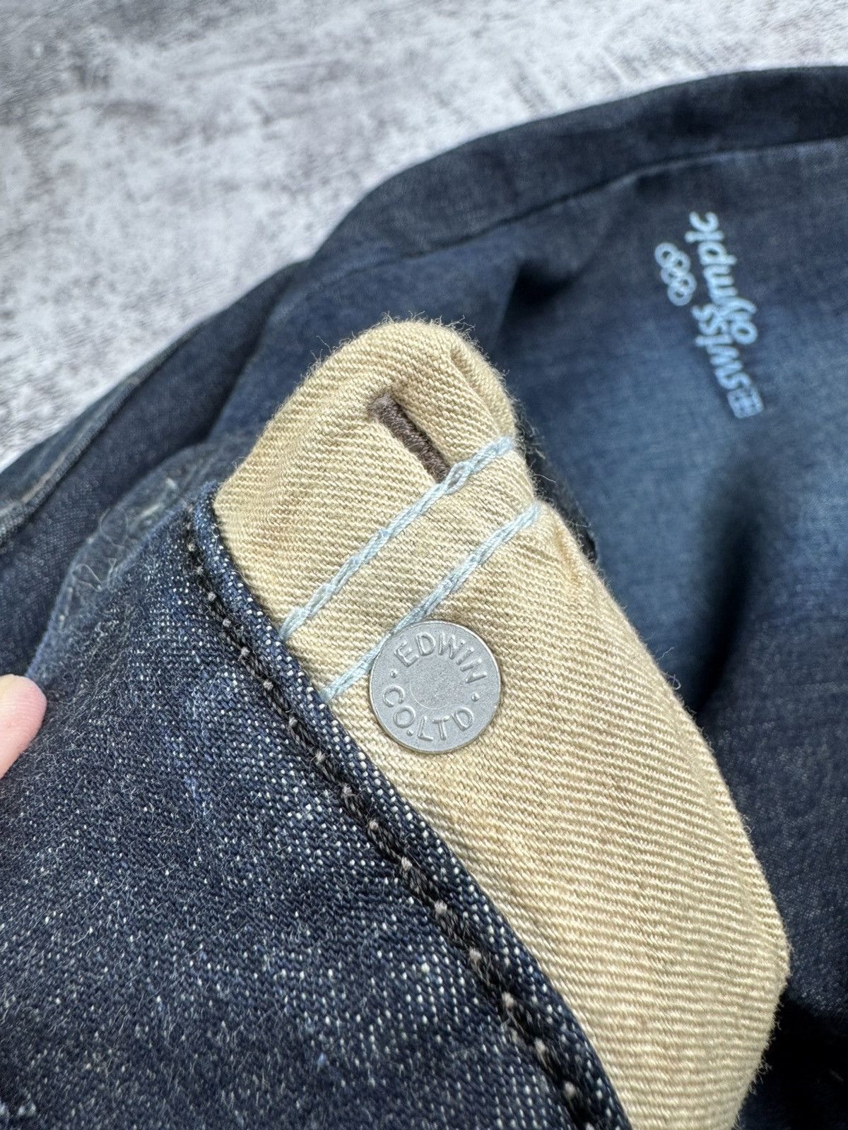Edwin EDWIN Swiss Olympic Switzerland 38 Pants Jeans Denim Y2K Size US 38 / EU 54 - 15 Thumbnail