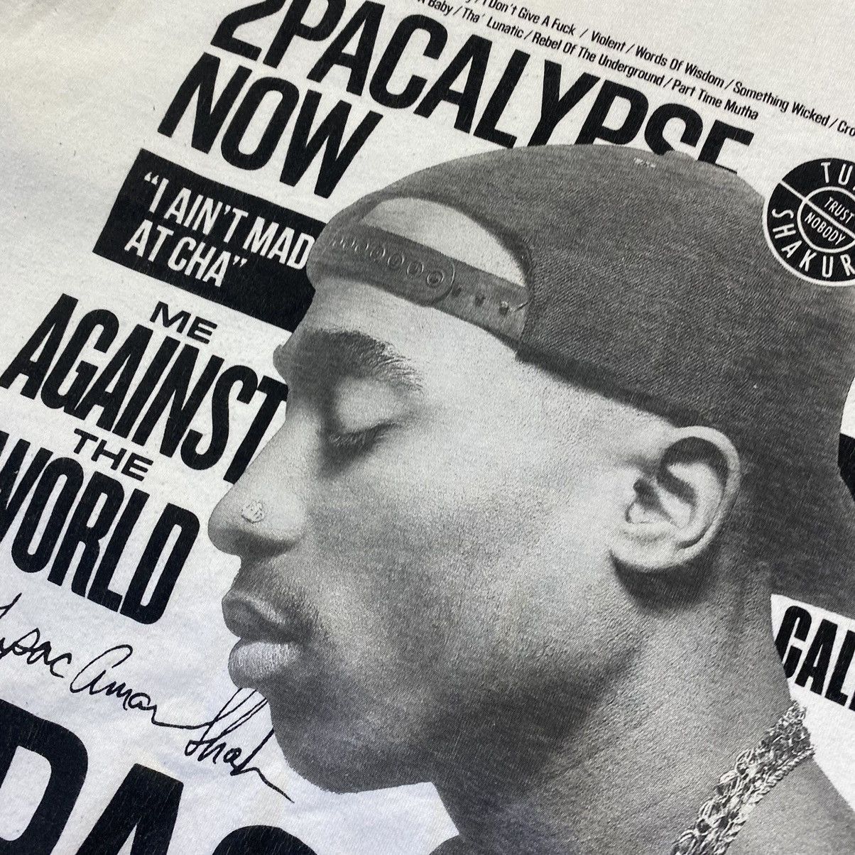 Band Tees Vintage 2Pac Forever big face logo rap tee Size US L / EU 52-54 / 3 - 3 Thumbnail