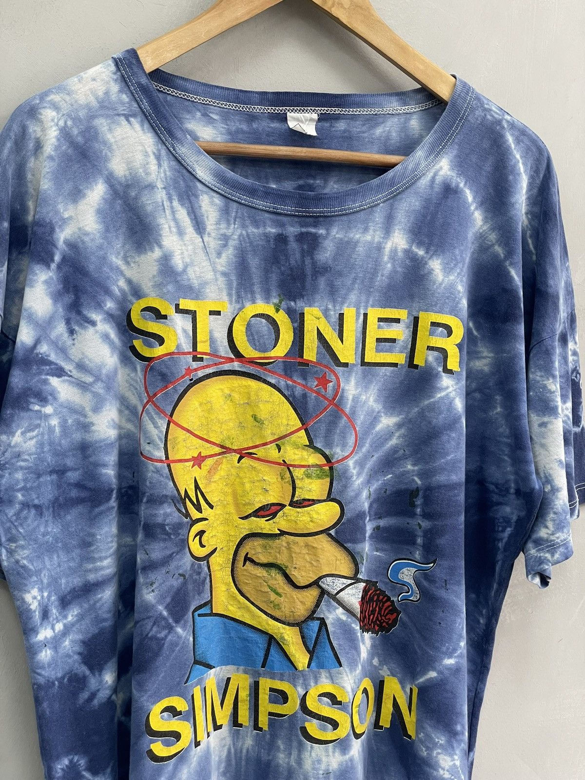 Vintage Rare stoner Simpson 90s movie t shirt rare Size US L / EU 52-54 / 3 - 2 Thumbnail