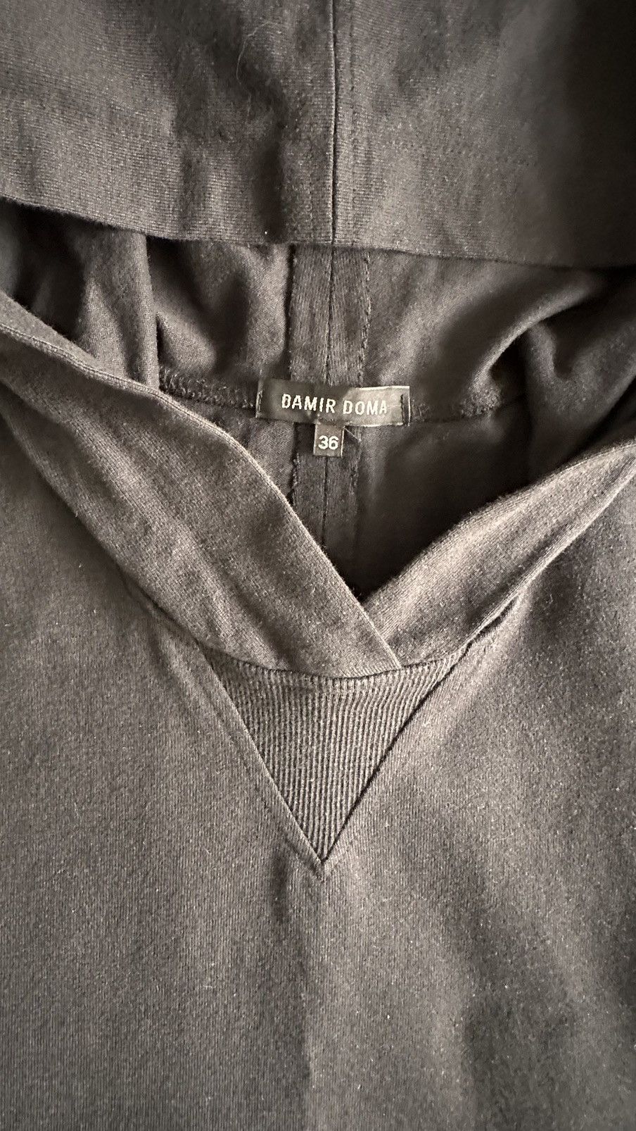 Damir Doma Damir Doma archive long hoodie with side vents Size US S / EU 44-46 / 1 - 5 Thumbnail