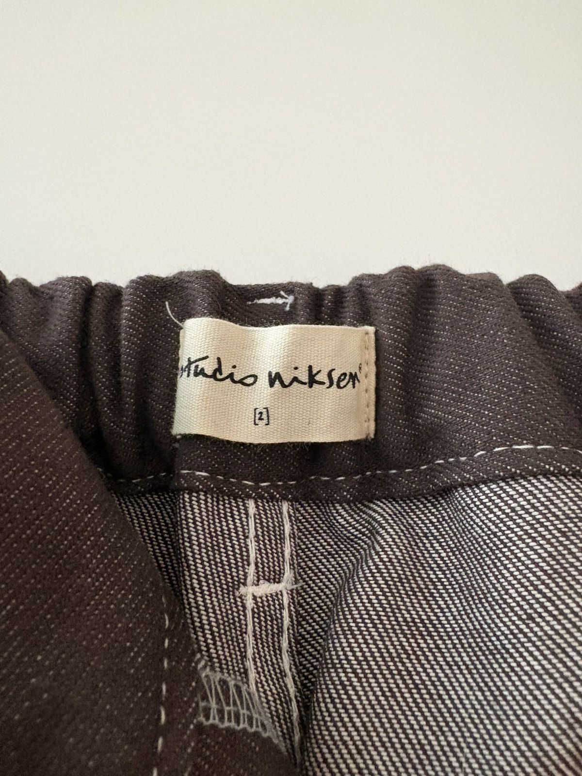 Other Estudio Niksen - Raw denim in stitch jeans Size US 32 / EU 48 - 2 Thumbnail