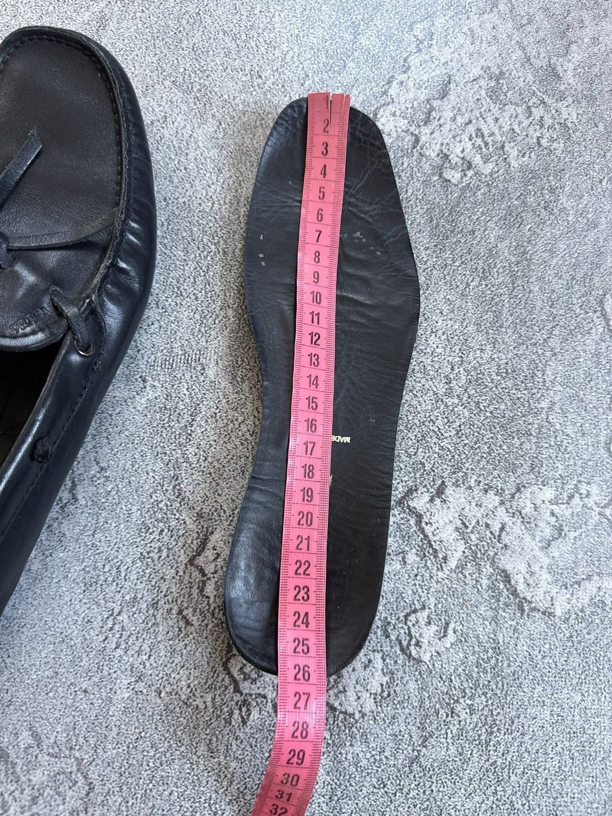 Prada Prada retro black leather low top shoes loafers casual Size US 5.5 / IT 35.5 - 19 Thumbnail