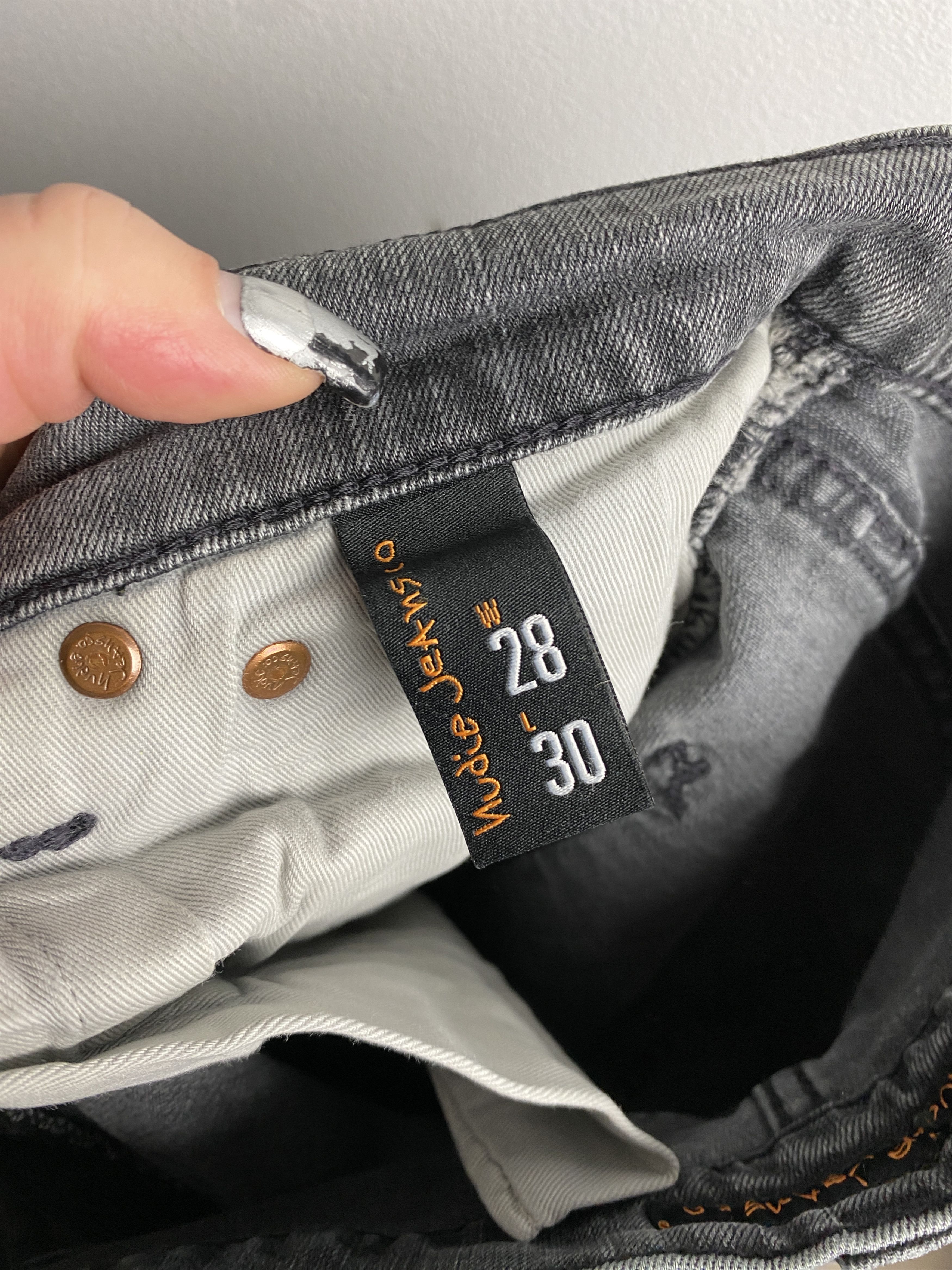 Nudie Jeans Nudie Jeans Brute Knut denim jeans pants Size US 28 / EU 44 - 6 Thumbnail