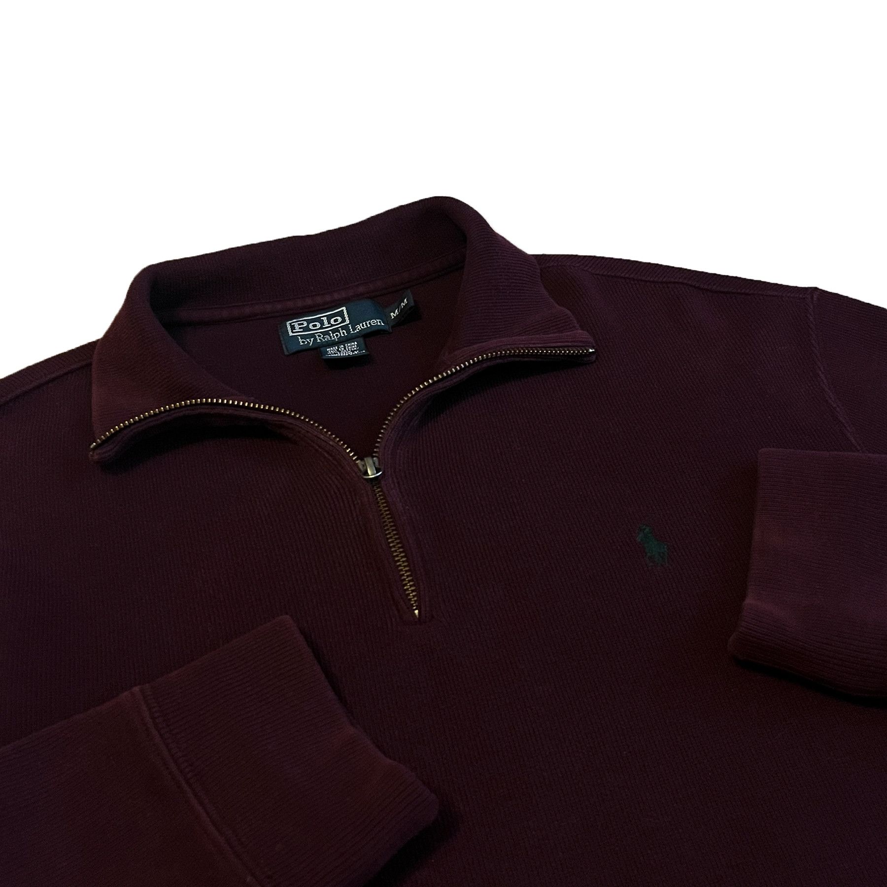 Polo Ralph Lauren Polo Ralph Lauren Vintage 1/4 Zip Sweater Size US M / EU 48-50 / 2 - 4 Thumbnail