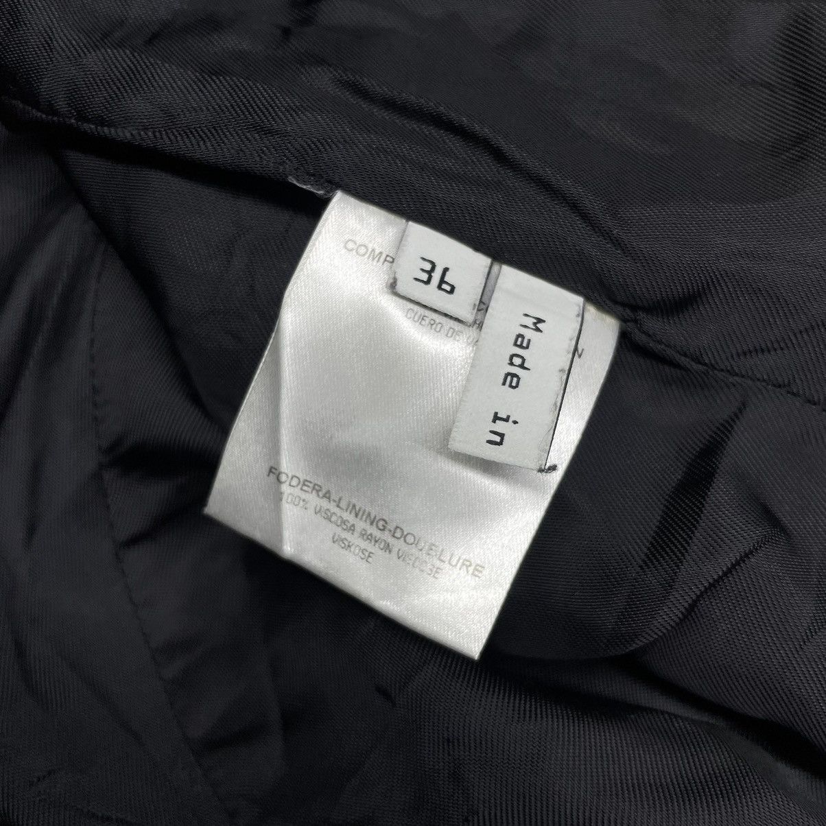 Balenciaga Balenciaga Leather Riders Jacket Size US S / EU 44-46 / 1 - 16 Thumbnail
