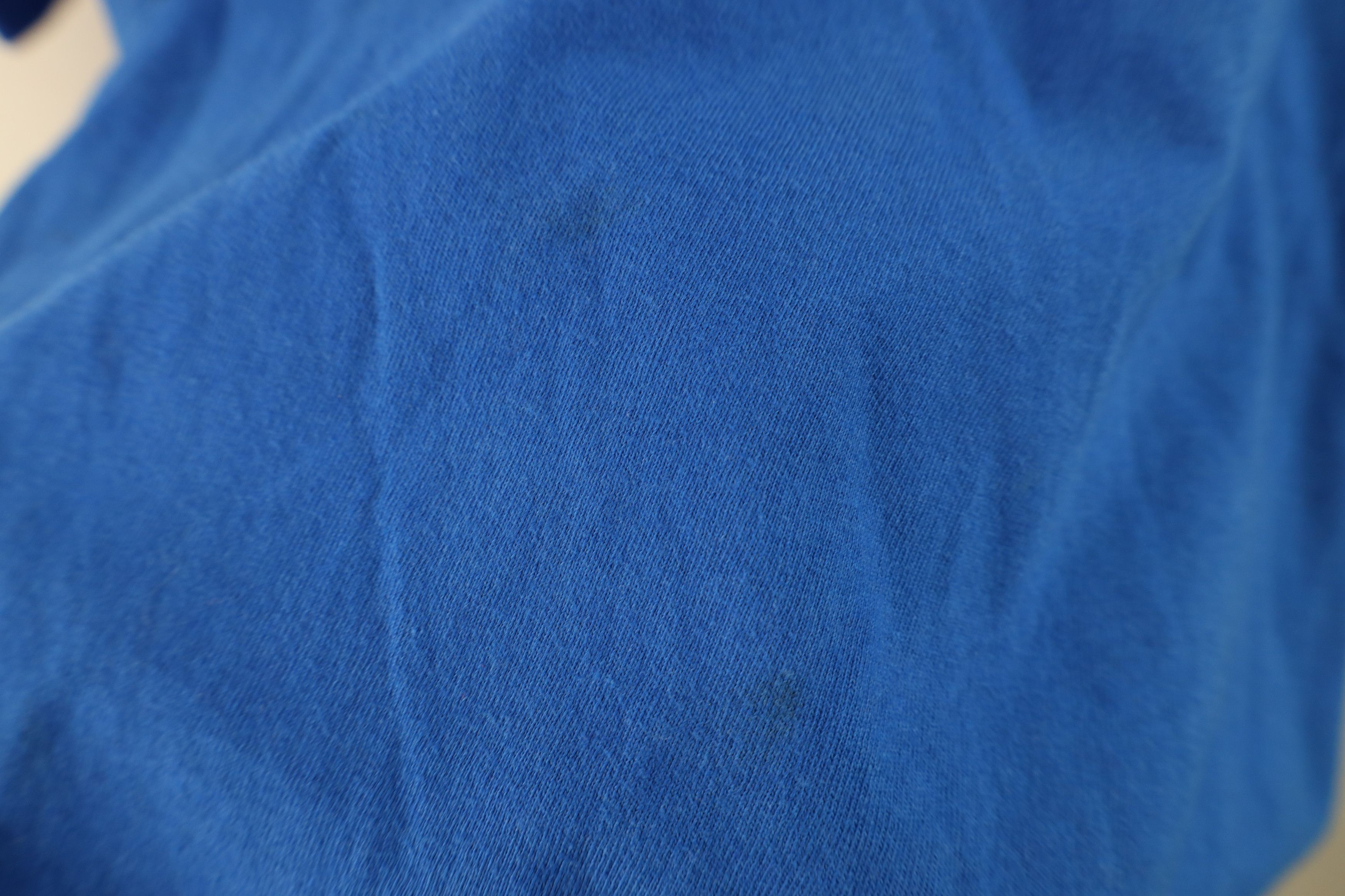 Vintage Vintage 90s Streetwear Blank Cotton T-Shirt Royal Blue USA Size US XXL / EU 58 / 5 - 9 Thumbnail