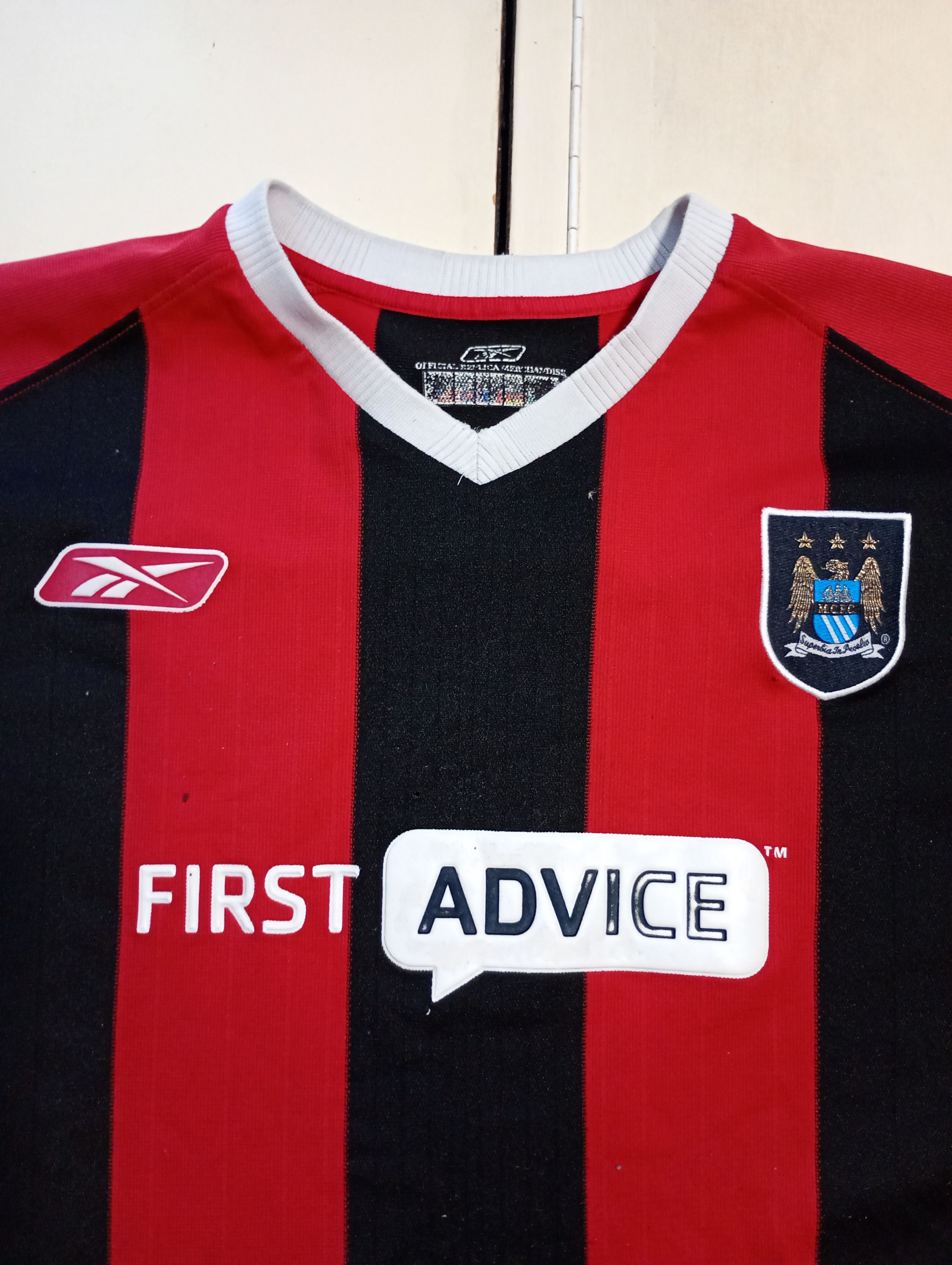 Reebok Reebok Manchester City Away Jersey 2003-2004 Size US XL / EU 56 / 4 - 9 Thumbnail