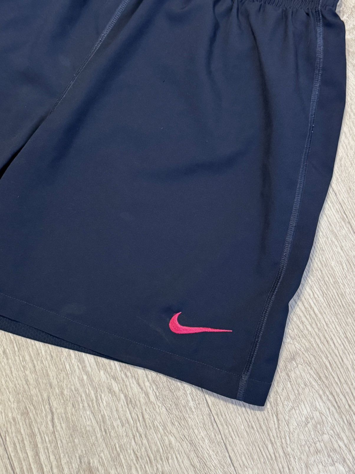 Nike 🔷Vintage Nike FC Barcelona Soccer Shorts🔷 Size US 34 / EU 50 - 3 Thumbnail