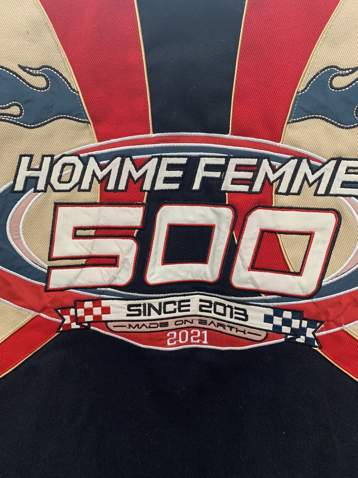 Homme + Femme La Homme Femme Racer Jacket Size US L / EU 52-54 / 3 - 5 Thumbnail