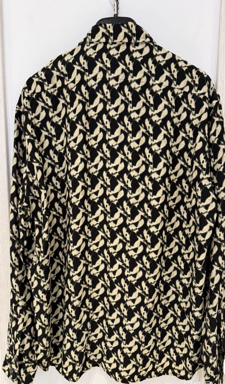 Saint Laurent Paris Abstract print shirt collar size 41 Size US M / EU 48-50 / 2 - 8 Thumbnail