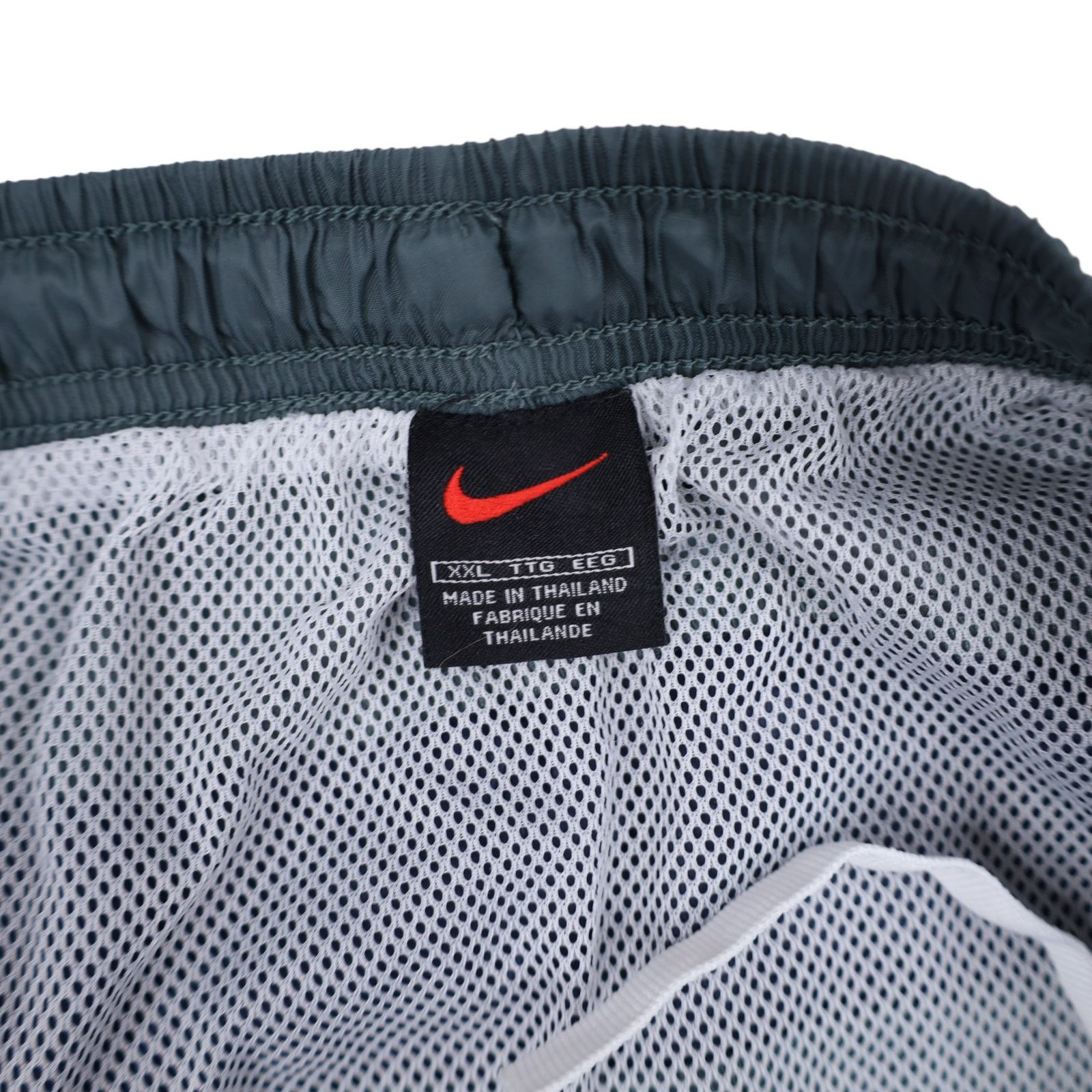 Nike × Vintage Vintage 90s Nike Spellout Swim Trunks Size US 36 / EU 52 - 9 Thumbnail