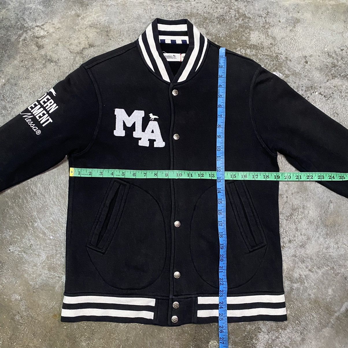 Modern Amusement MODERN AMUSEMENT COSTA MESSA VARSITY JACKET Size US M / EU 48-50 / 2 - 17 Thumbnail