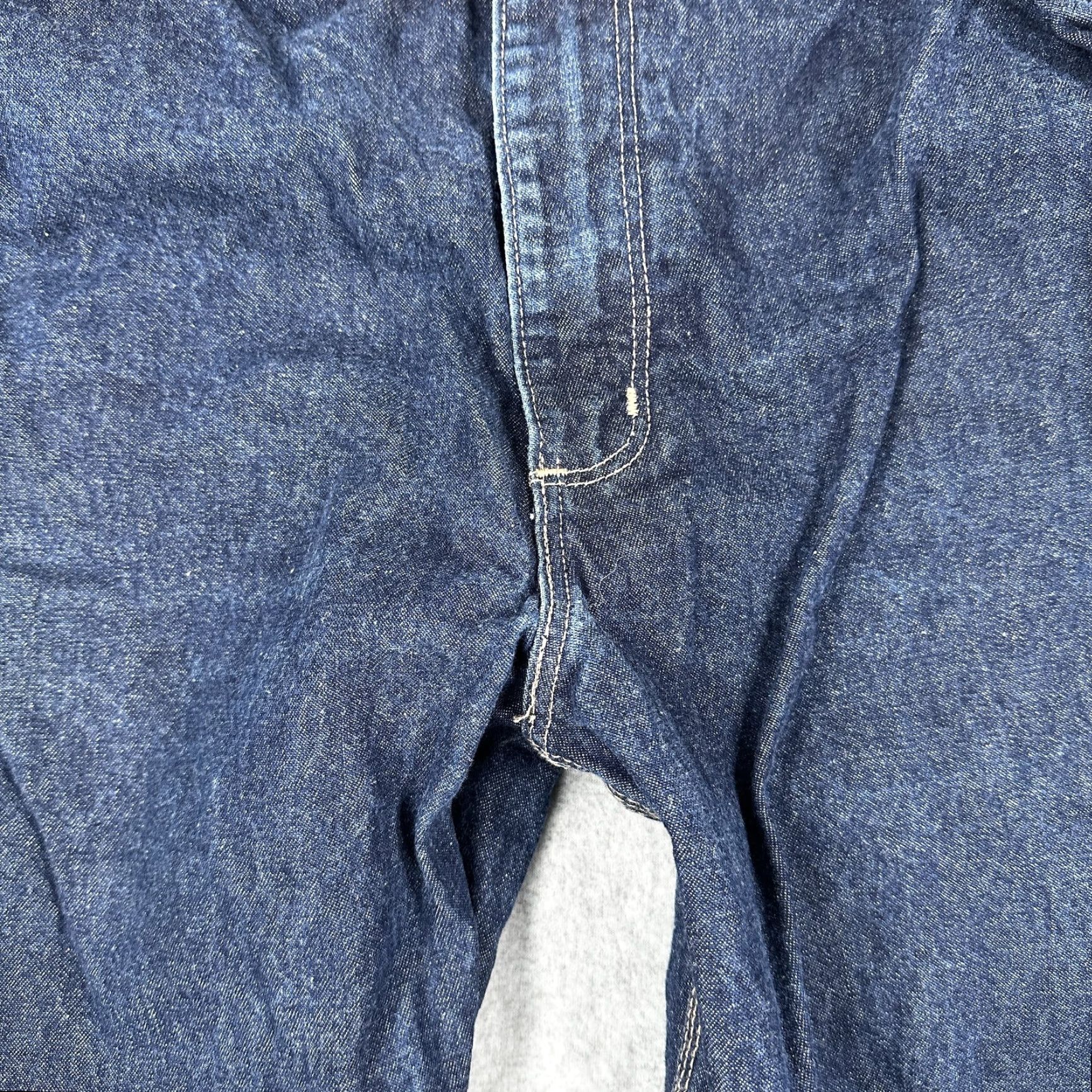 Carhartt Carhartt FR Jeans Mens 38x34 Blue Denim Flame Resistant NFPA 2112 Pants Size US 38 / EU 54 - 4 Thumbnail