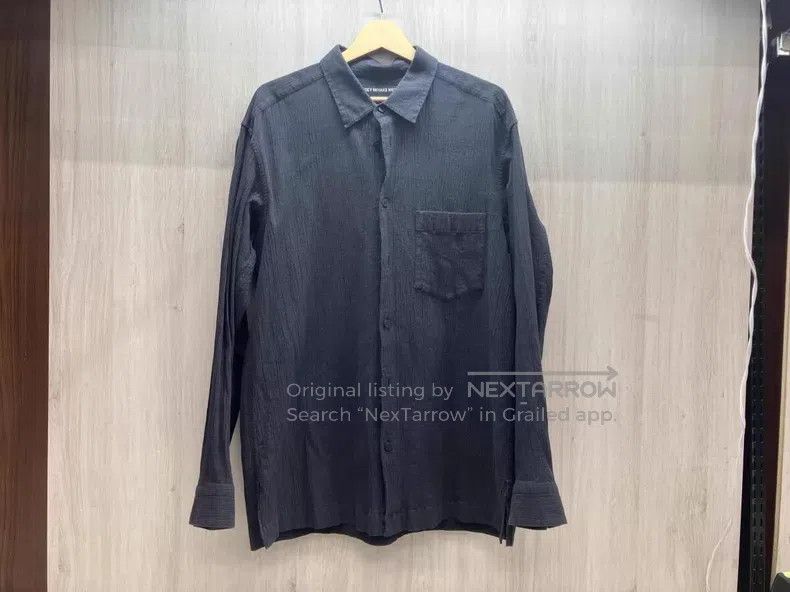 Issey Miyake Issey Miyake Men's Ruffle Shirt Size US XL / EU 56 / 4 - 1 Thumbnail