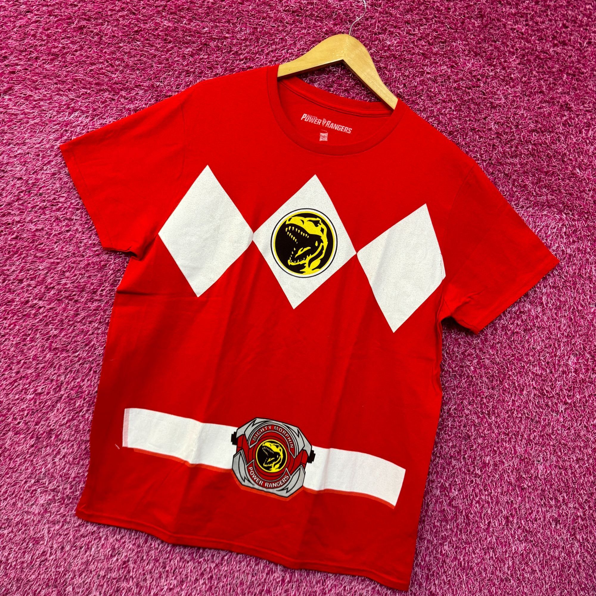 Other Tyrannosaurus Rex Red Power Ranger Costume Hasbro Tee L Size US L / EU 52-54 / 3 - 3 Thumbnail