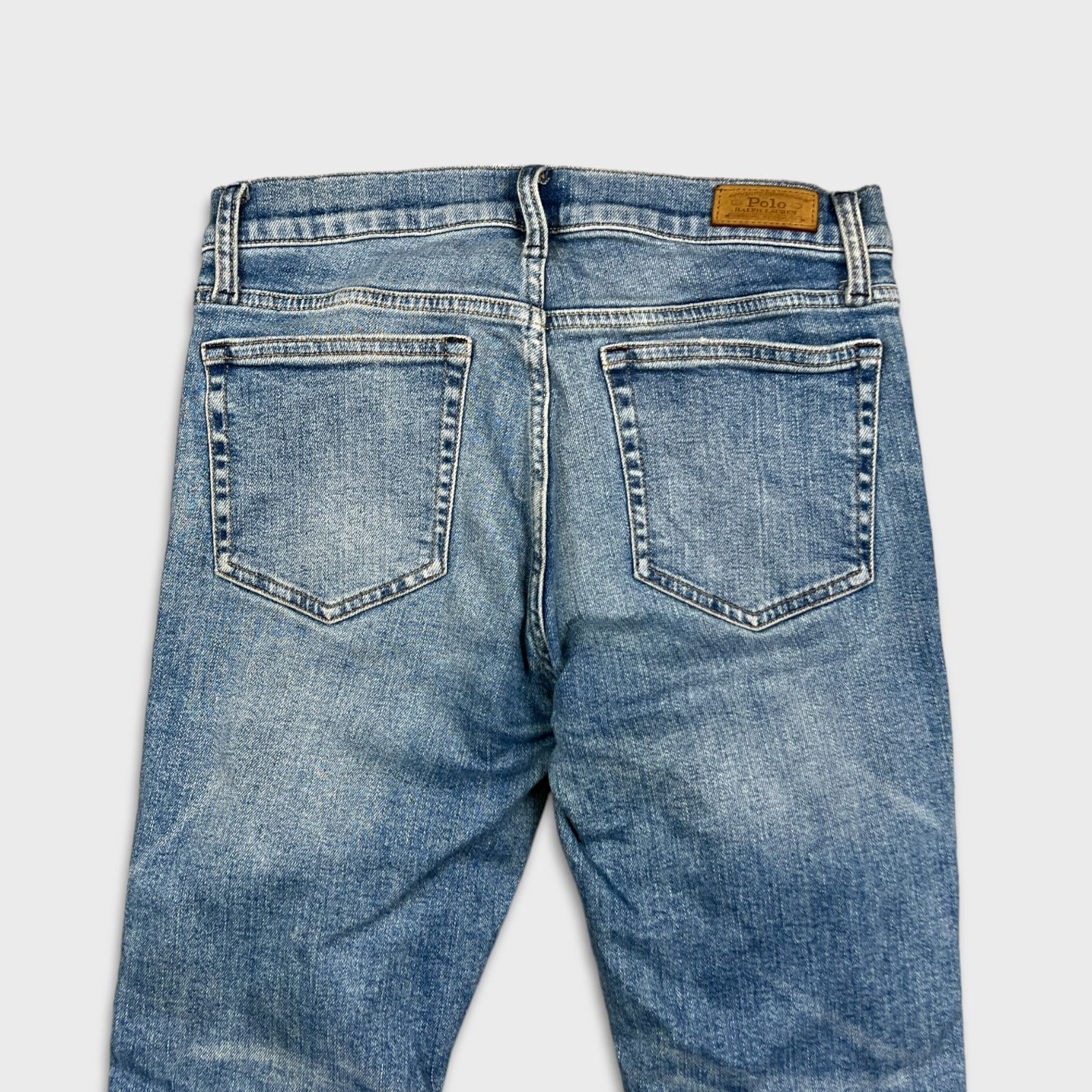 Polo Ralph Lauren × Ralph Lauren × Vintage Polo Ralph Lauren Jeans sz 28 Tompkins Mid Rise Skinny Denim Size 28" / US 6 / IT 42 - 6 Thumbnail
