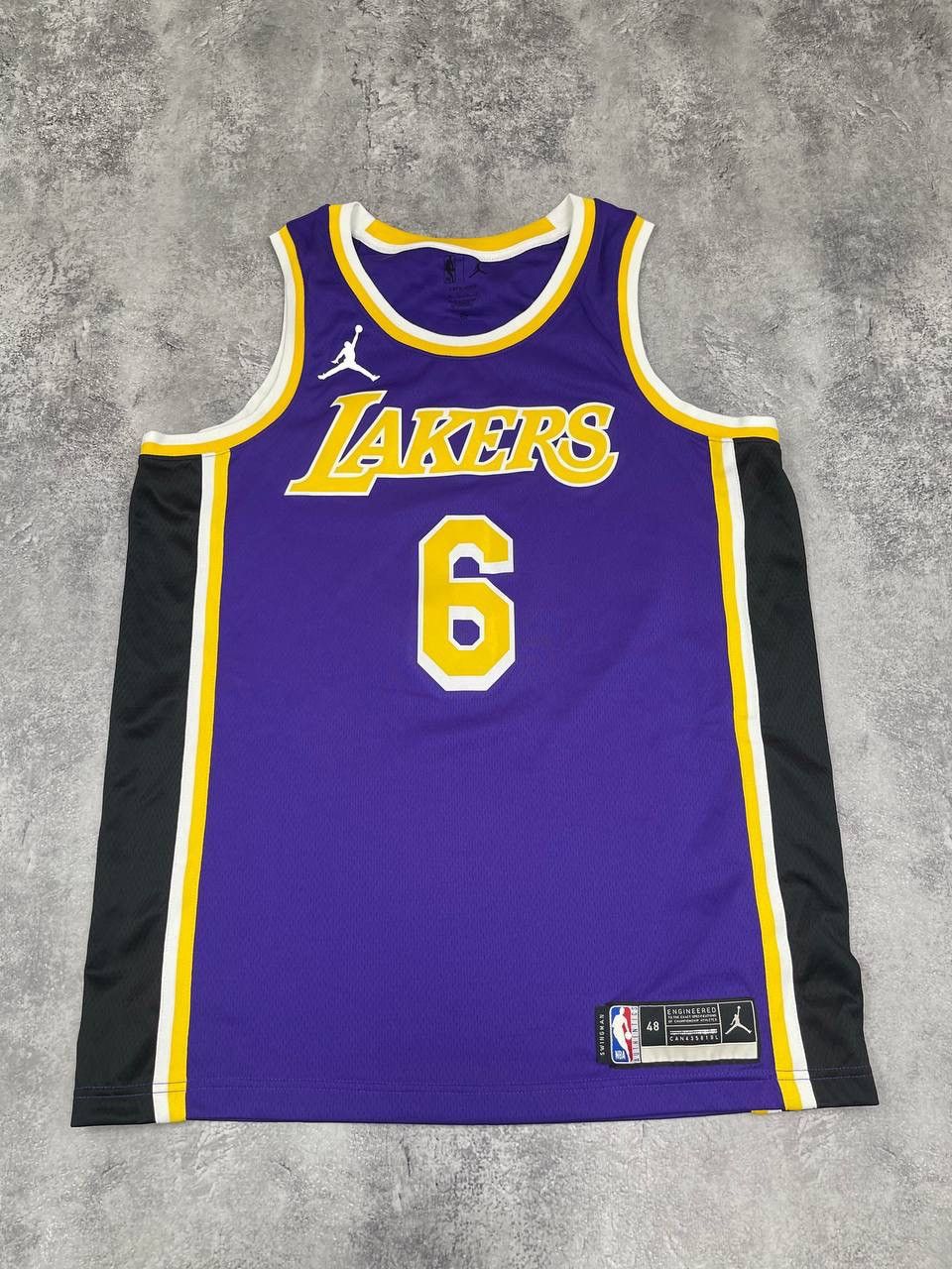 Other James #6 Jordan Los Angeles Lakers Men Basketball Jersey Size US L / EU 52-54 / 3 - 1 Thumbnail
