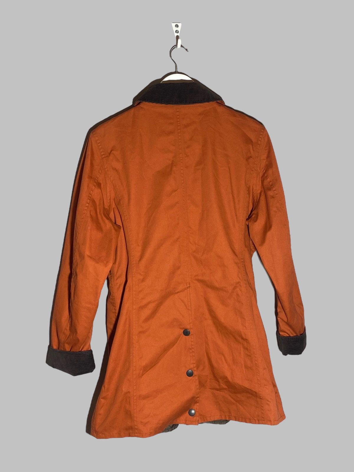 Barbour Barbour Newmarket Jacket Women’s Orange Color Size 10 Size M / US 6-8 / IT 42-44 - 4 Thumbnail