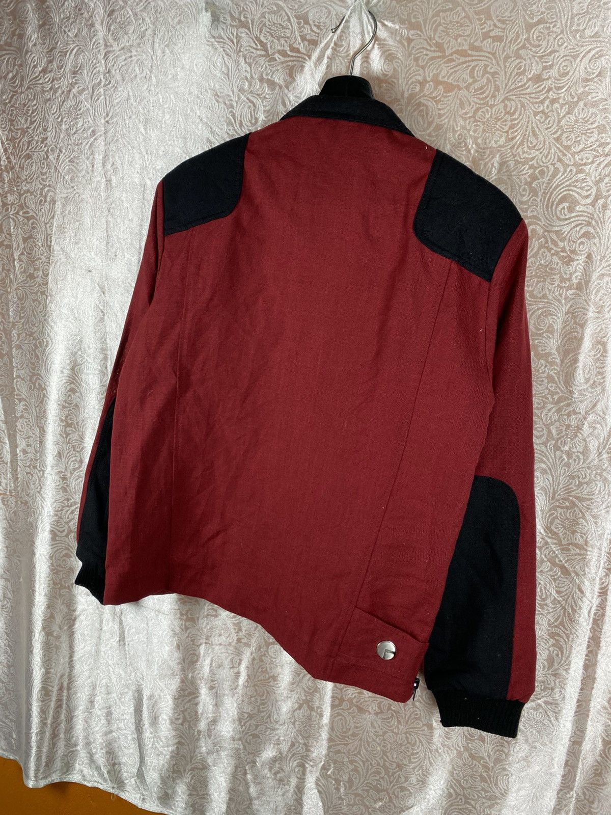 Fusalp Fusalp Vintage Ski Red Black Snap Button Utility Jacket Size US M / EU 48-50 / 2 - 9 Thumbnail
