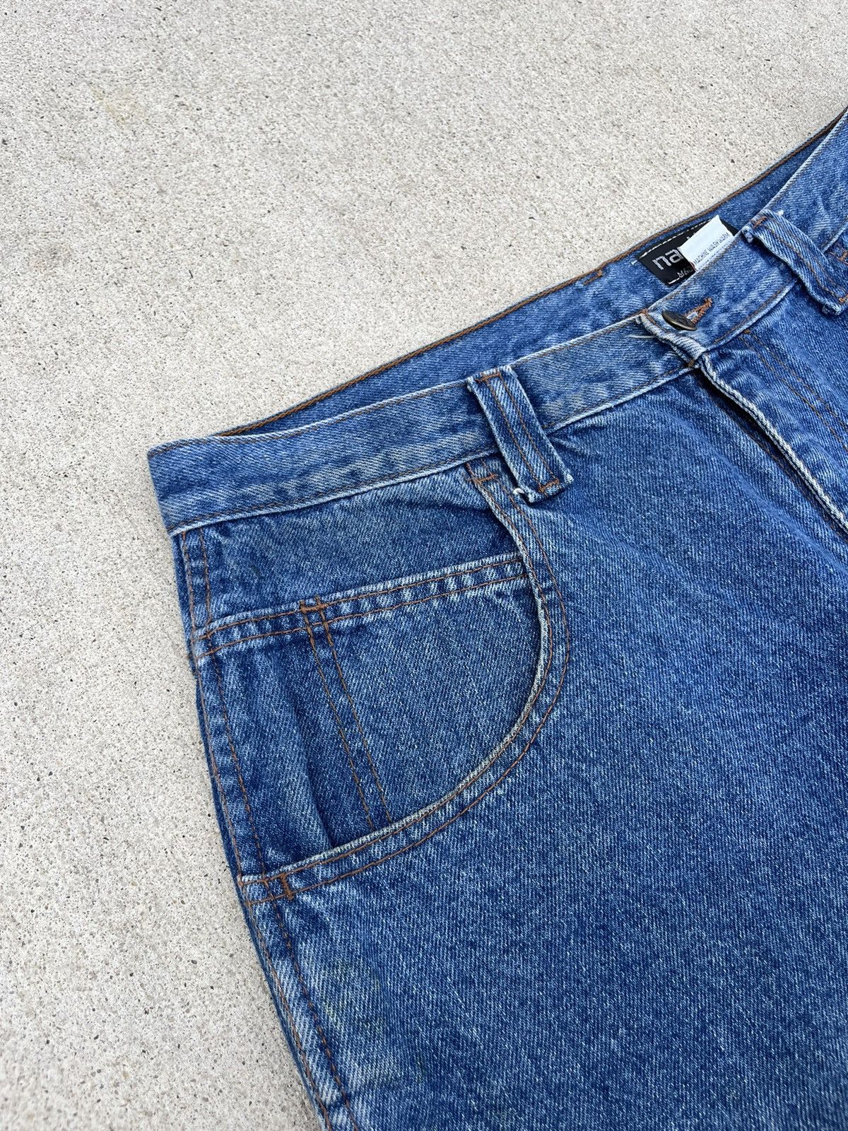 JNCO Vintage 90’s Nautica Competition Baggy Denim Shorts Size US 36 / EU 52 - 10 Thumbnail