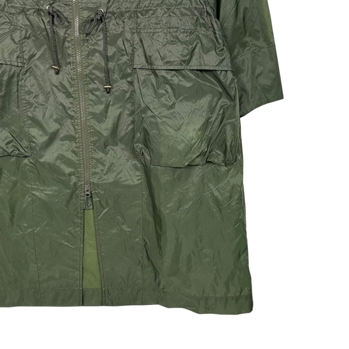 Issey Miyake Issey Miyake Windcoat Green Nylon Long Jacket Size US L / EU 52-54 / 3 - 5 Thumbnail