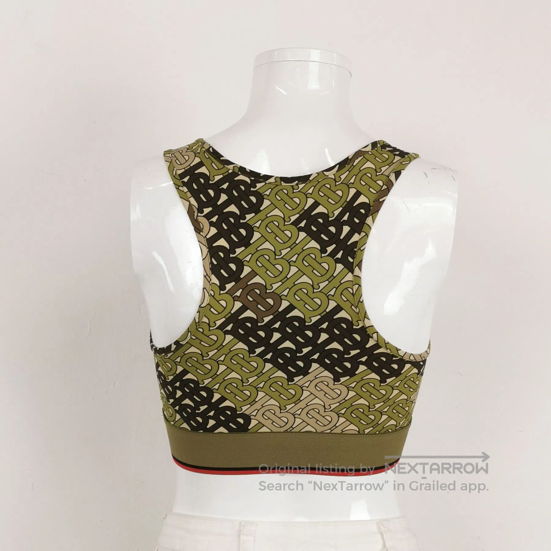 Burberry Burberry Colorful Logo Print Crop Top . Size US XXS / EU 40 - 2 Thumbnail