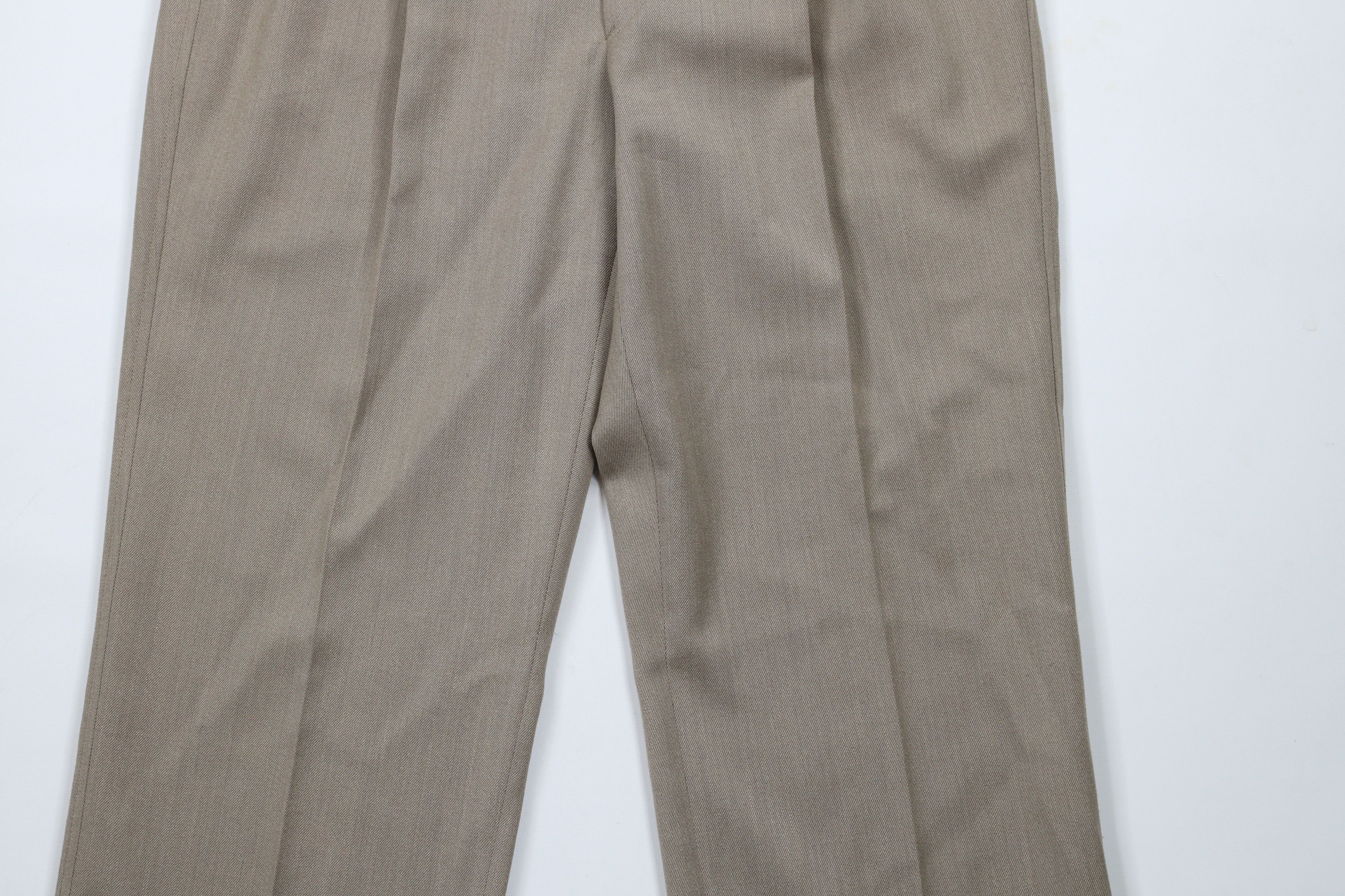 Vintage Vintage 70s Streetwear Cuffed Wide Leg Chino Pants USA Size US 34 / EU 50 - 3 Thumbnail