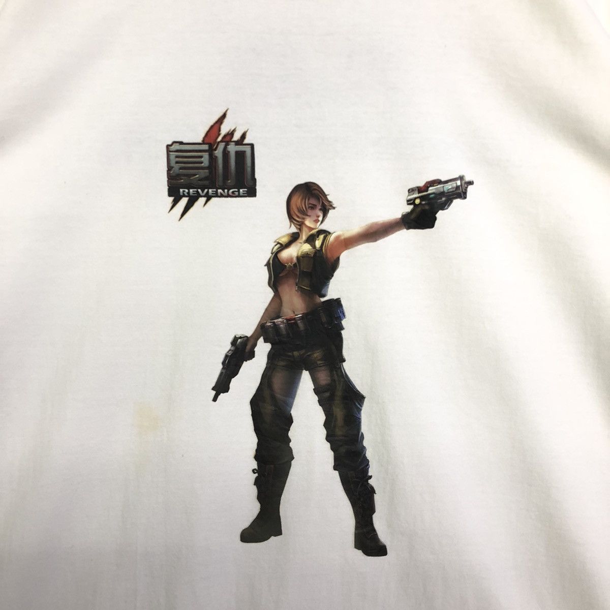 Playstation The Gunfighter Maria Video Games Character Tshirt Size US L / EU 52-54 / 3 - 3 Thumbnail