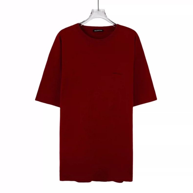 Other Balenciaga Red monogrammed cotton crewneck short-sleeve T- Size US L / EU 52-54 / 3 - 1 Thumbnail