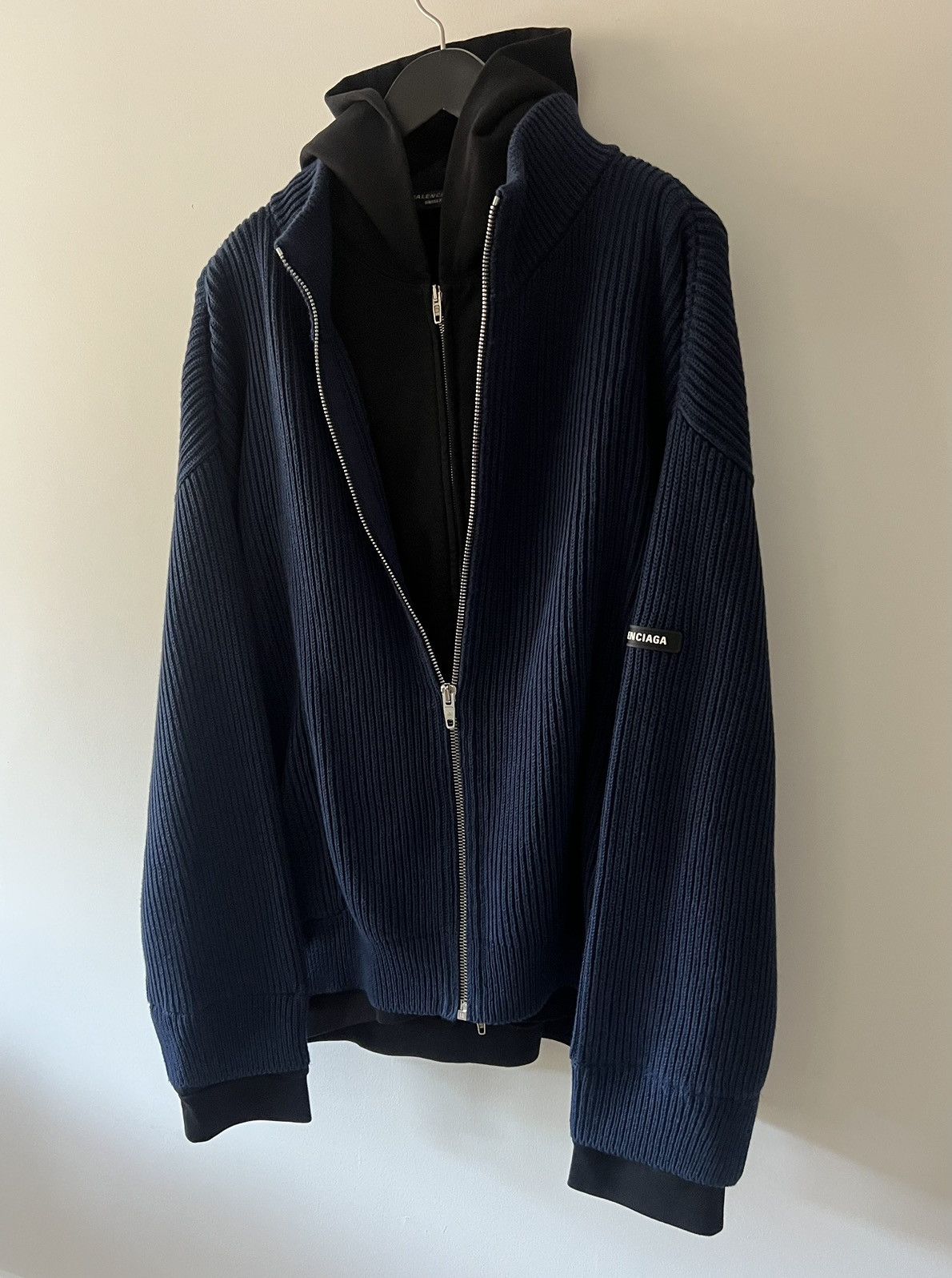 Balenciaga Balenciaga Unity Layered Hoodie Size US S / EU 44-46 / 1 - 6 Thumbnail