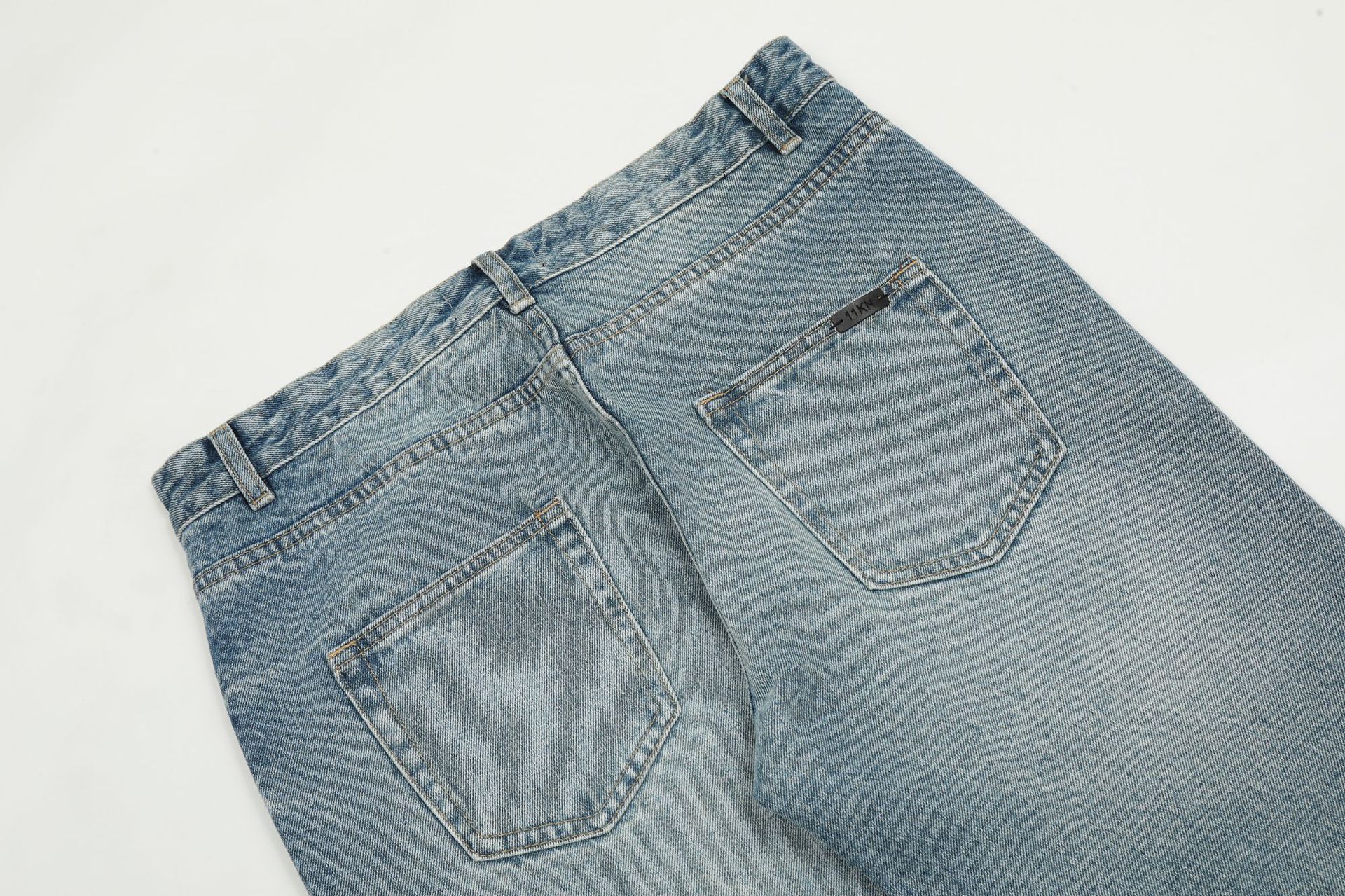 Japanese Brand × Jean Men's simple retro blue American style washed flared jeans Size US 32 / EU 48 - 5 Thumbnail