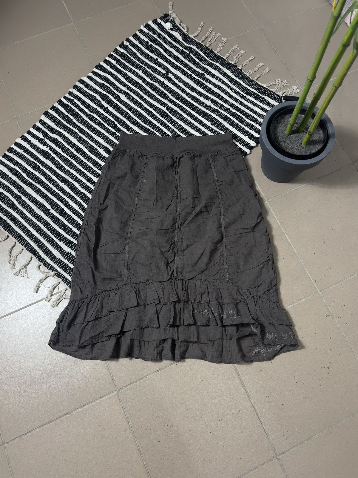 Cop Copine VINTAGE COP COPINE 2000s MIDI SKIRT Size 30" / US 8 / IT 44 - 1 Thumbnail