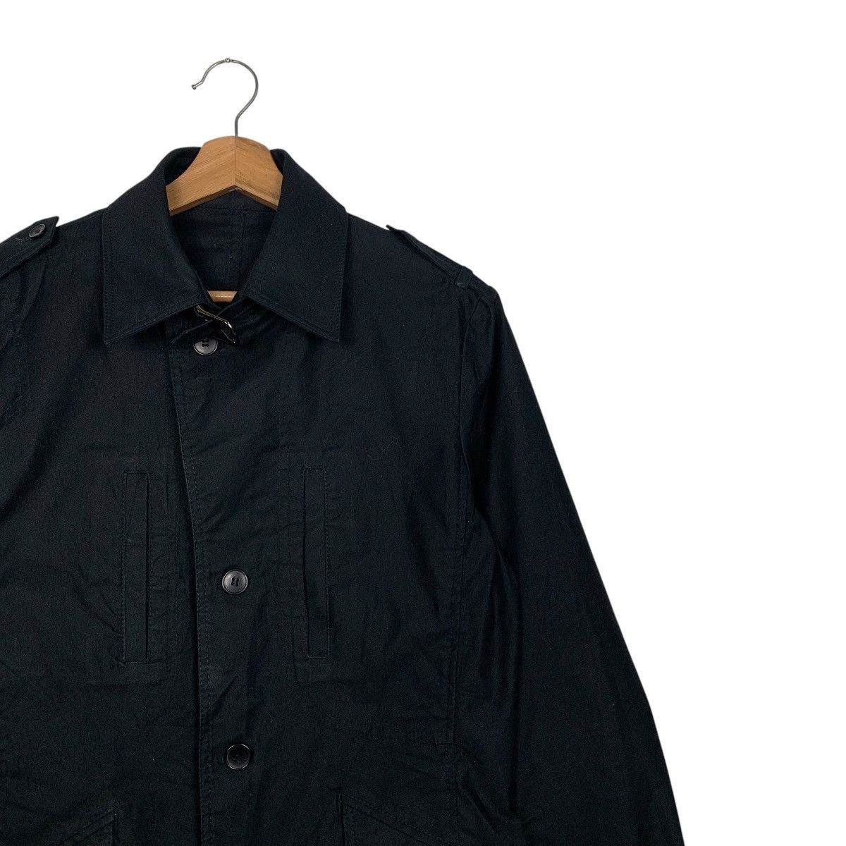 Takeo Kikuchi TAKEO KIKUCHI Black Cotton Chore Coat Jacket #2761-C124 Size US S / EU 44-46 / 1 - 4 Thumbnail