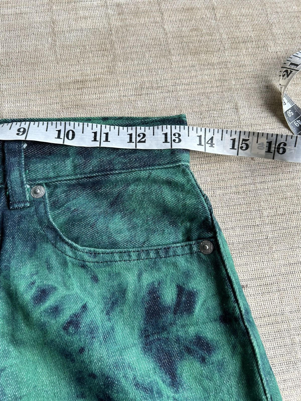 Japanese Brand × Kapital × Vintage Japanese Brand Crespi Rare design Jeans ☠️ Size US 27 - 9 Thumbnail