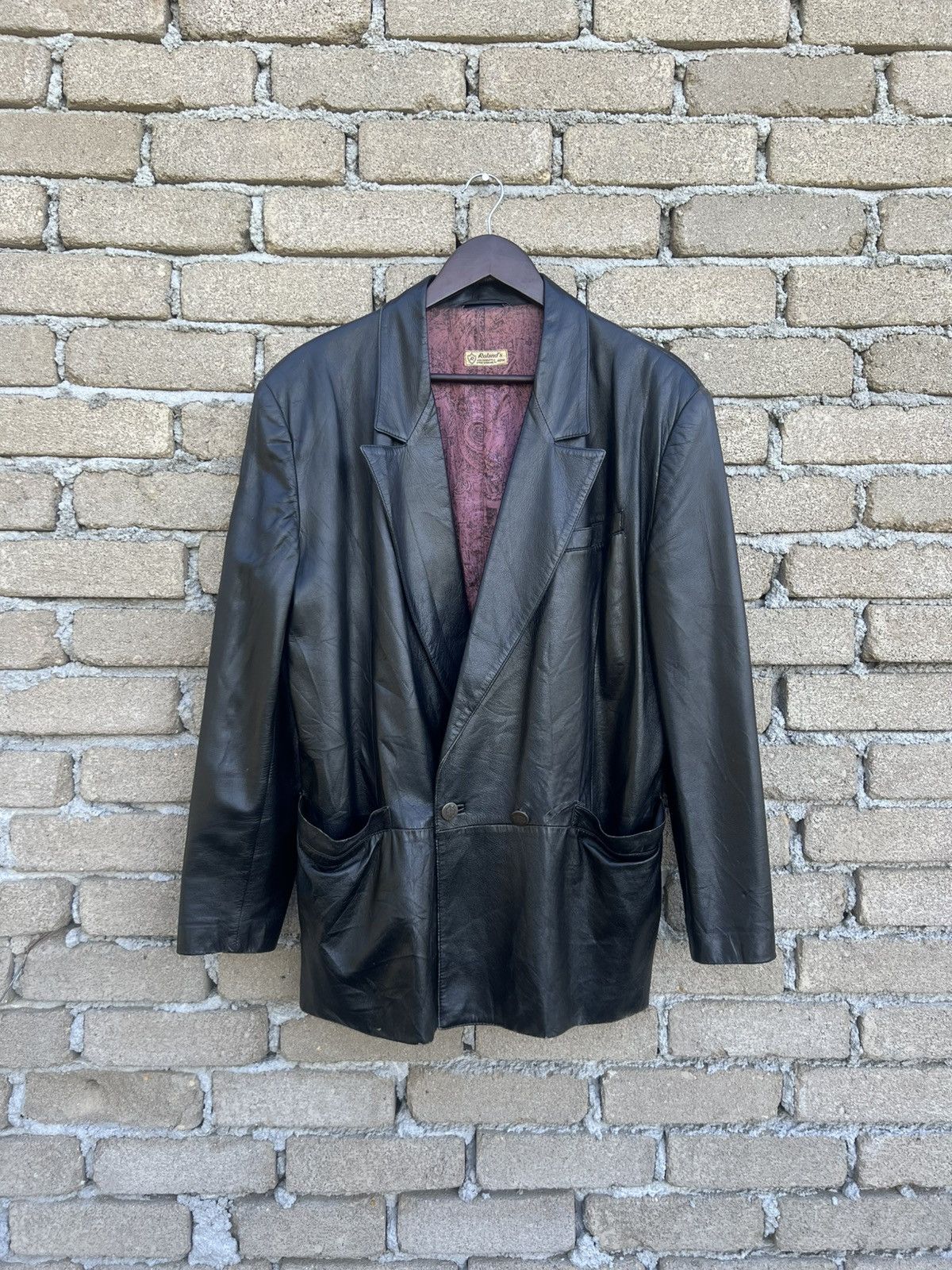 Vera Pelle Roland's Vera Pelle Jacket Made In Italy Size US S / EU 44-46 / 1 - 2 Thumbnail