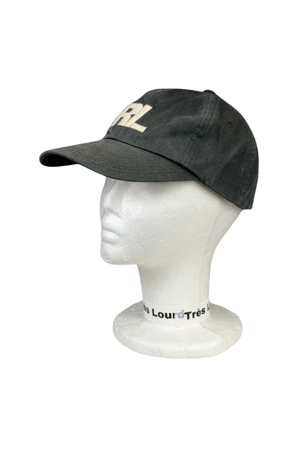 Polo Ralph Lauren Vintage Polo Jeans Co RL Logo Faded Cap Distressed Workwear Size ONE SIZE - 5 Thumbnail