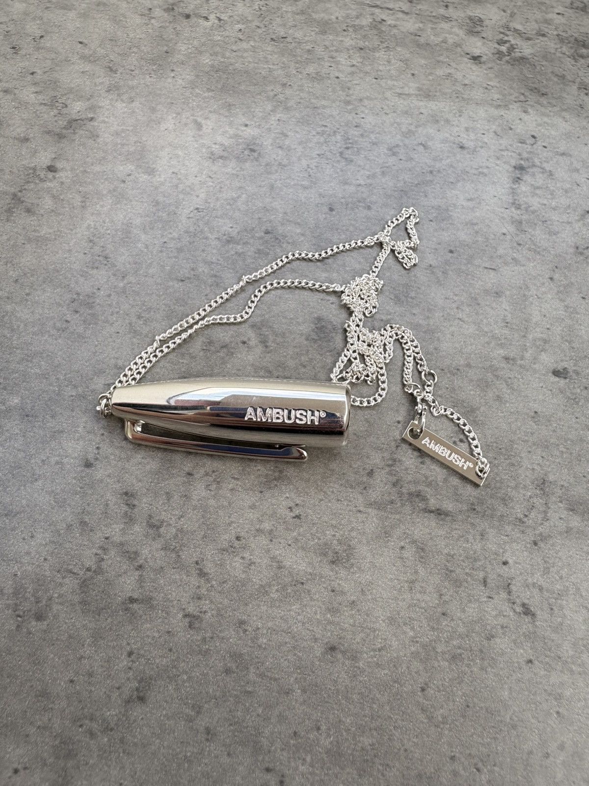 Ambush Design AMBUSH marker cap pendant necklace Size ONE SIZE - 6 Thumbnail