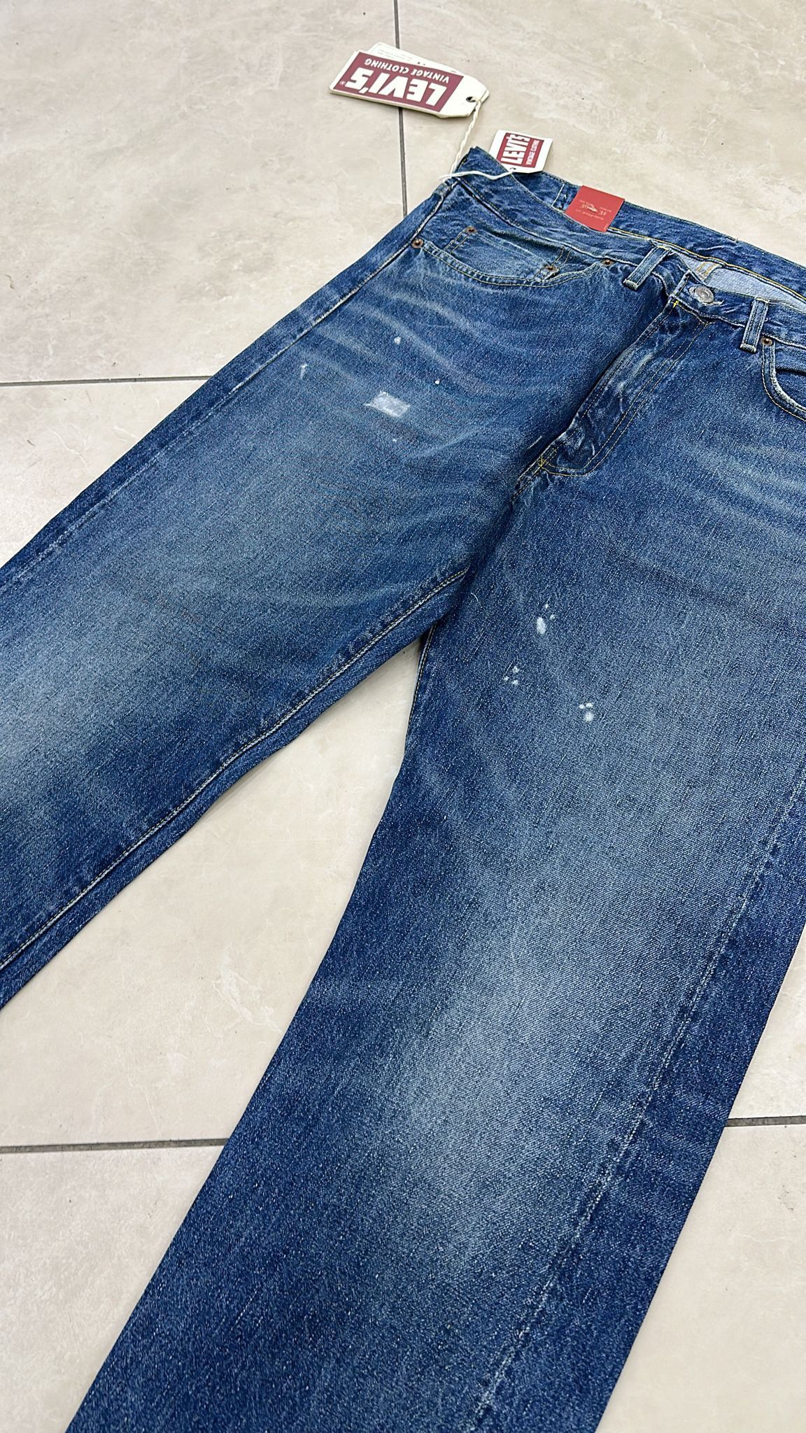 Levi's Vintage Clothing LVC Levi's Vintage Clothing 1954 501Z XX BigE Selvedge Jeans Size US 36 / EU 52 - 7 Thumbnail