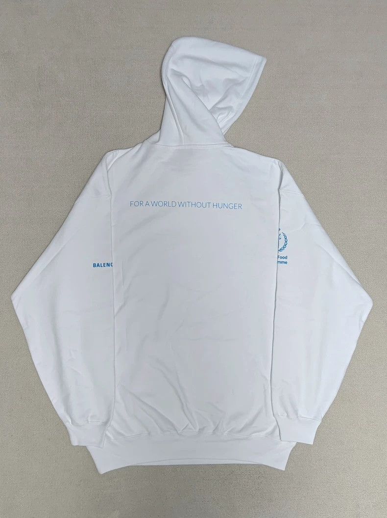Balenciaga Balenciaga WFP co-branded hooded sweatshirt Size US L / EU 52-54 / 3 - 2 Thumbnail