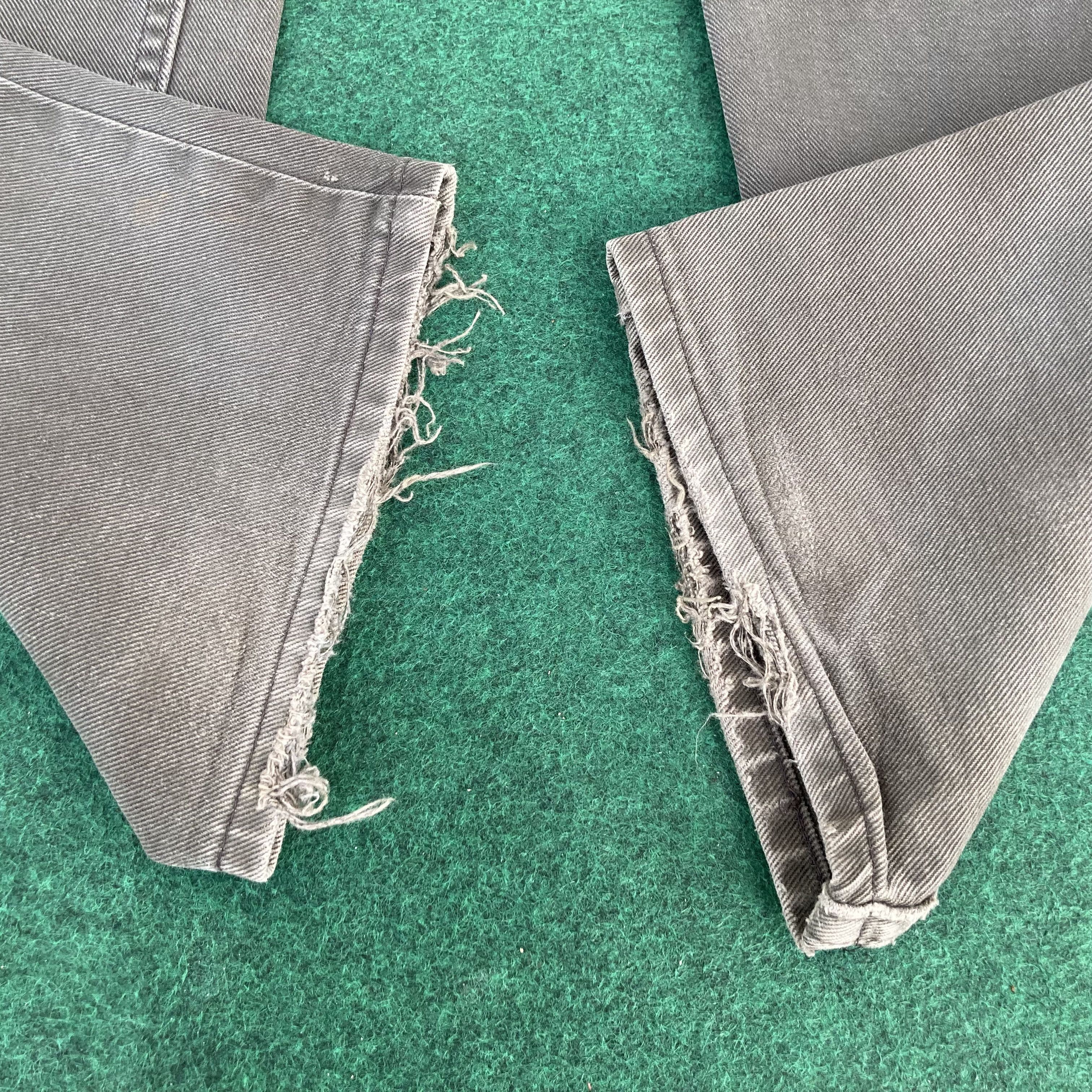 Levi's × Vintage 31x32 Vtg Levis 502 Faded Distressed Ripped Punk Sz 31 Jeans Size US 31 - 9 Thumbnail