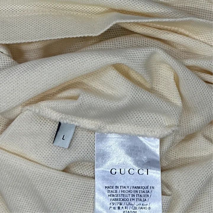 Gucci Gucci Gucci Color Block Logo Polo Shirt -2506 Size US L / EU 52-54 / 3 - 2 Thumbnail