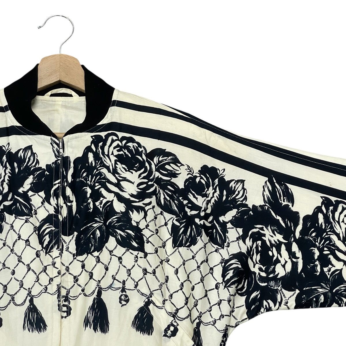 Versace ‼️LASTDROP‼️Vtg 80s Gianni Versace Lampo Zipper Floral Bomber Size US L / EU 52-54 / 3 - 2 Thumbnail
