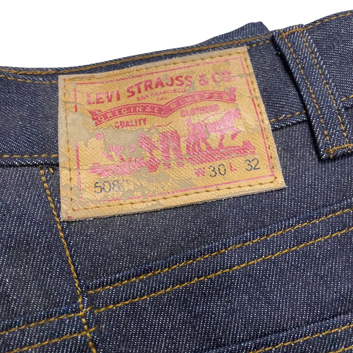 Comme des Garcons × Junya Watanabe × Levi's Junya Watanabe X Levis AD2009 NOS denim Size US 31 - 11 Thumbnail