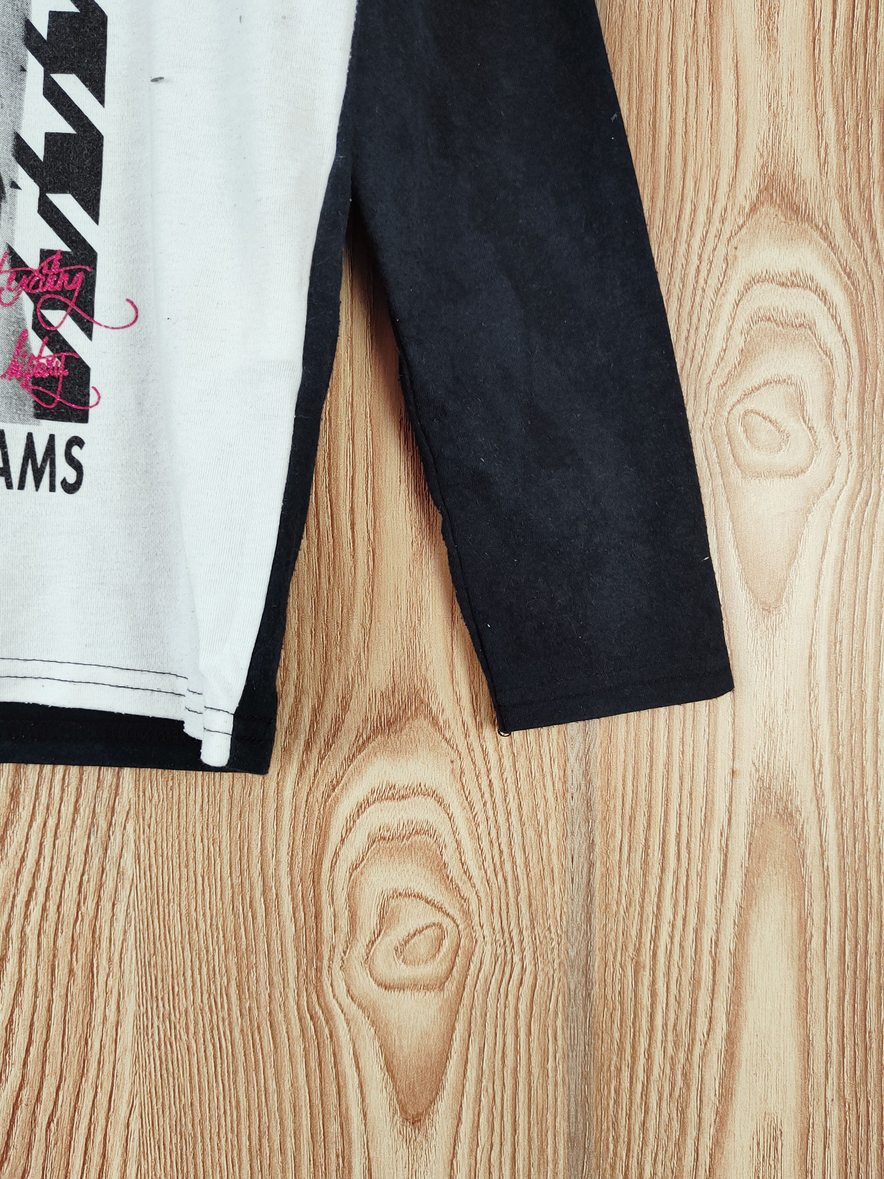 Japanese Brand × Vintage Sky Bomber Mini Black White Long Sleeve T-shirts Size S / US 4 / IT 40 - 9 Thumbnail